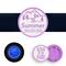 Show in main carousel: Besties Glow in the Dark Mountain Adventure Slide-On AirTag Holder Jingle-Free Silicone Personalized Dog & Cat ID Tag, Glow Purple slide 1 of 8