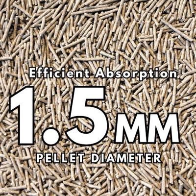 Show full view: One for Pets Pea Buddy Canadian Pea Based Clumping Tofu Cat Litter, 5.51-lb bag, Charcoal, 4 count slide 4 of 9