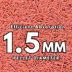 One for Pets Pea Buddy Canadian Pea Based Clumping Tofu Cat Litter, 5.51-lb bag, Sweet Peach, 1 count slide 2 of 6