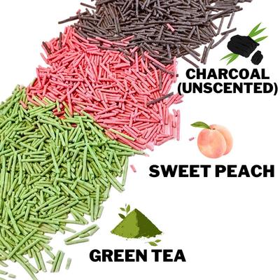 Show full view: One for Pets Pea Buddy Canadian Pea Based Clumping Tofu Cat Litter, 5.51-lb bag, Charcoal, 4 count slide 7 of 9