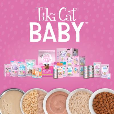 Show full view: Tiki Cat Baby Mousse Chicken, Duck & Duck Liver Grain-Free Wet Kitten Food, 2.4-oz pouch, case of 12 slide 8 of 10
