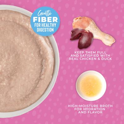 Show full view: Tiki Cat Baby Mousse Chicken, Duck & Duck Liver Grain-Free Wet Kitten Food, 2.4-oz pouch, case of 12 slide 6 of 10