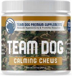 Team Dog Soft Chew Calming Supplement for Dogs, 120 count