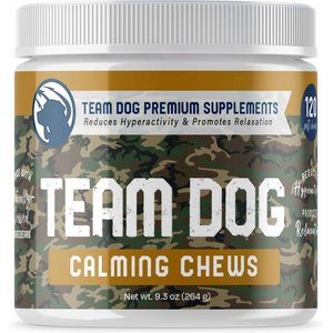 Team Dog Soft Chew Calming Supplement for Dogs, 120 count