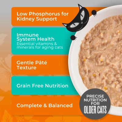 Show full view: Tiki Cat Silver Variety Pack Grain-Free Pate Wet Cat Food, 2.4-oz can, case of 12 slide 6 of 10