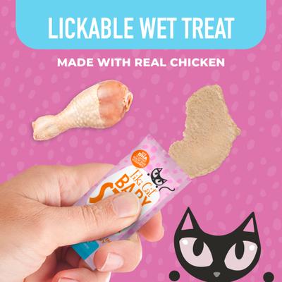 Show full view: Tiki Cat Baby Stix Chicken In Creamy Gravy Lickable Kitten Treat, 11.76-oz jar, 42 slide 6 of 11