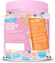 Tiki Cat Baby Stix Chicken In Creamy Gravy Lickable Kitten Treat, 11.76-oz jar, 42 slide 2 of 9
