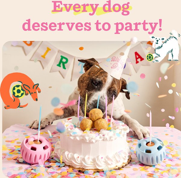Woof Party Pupsicle Treat Dispensing Dog Toy
