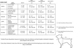 Bespoke Paws Gene Cashmere-Blend Dog Rugby Polo, X-Small slide 2 of 6