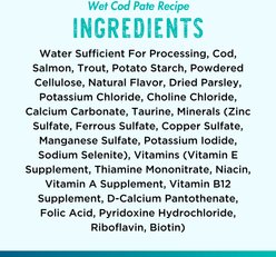 Boat to Bowl Pet Food Cod Pate Wet Cat Food, 3.17-oz can, case of 8 slide 2 of 8