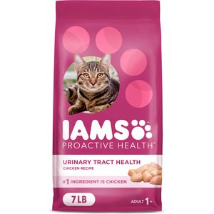 Iams ProActive Health Urinary Tract Health with Chicken Adult Dry Cat Food, 7-lb bag