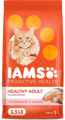 IAMS ProActive Health Salmon Recipe Adult Dry Cat Food, bag