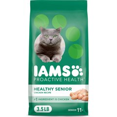 Iams ProActive Health Healthy Senior Dry Cat Food, 3.5-lb bag