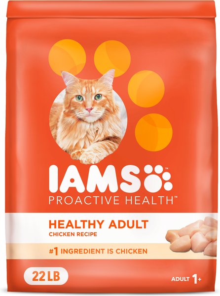 Iams Proactive Health Adult Original with Chicken Dry Cat Food Iams Proactive Health Adult Original with Chicken Dry Cat Food