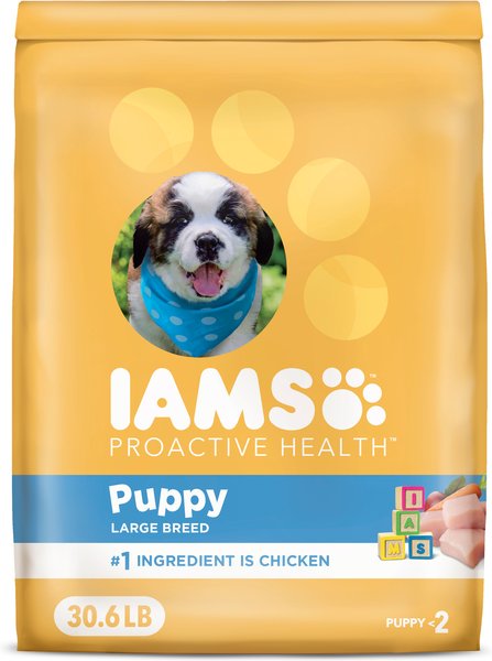 Iams Proactive Health Large Breed Puppy with Real Chicken Dry Dog Food