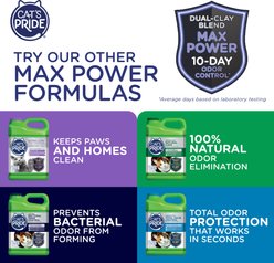 Cat's Pride Max Power Total Odor Control Scented Clumping Cat Litter, 15-lb jug slide 2 of 8
