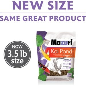 Mazuri Koi Pond Nuggets, 3.5-lb bag