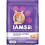 Iams Proactive Health Kitten Chicken Recipe Dry Cat Food, 16-lb bag