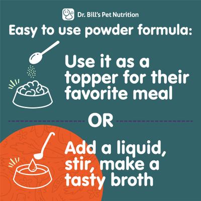 Show full view: Dr. Bill's Pet Nutrition Feline Cognitive Support Cat Supplement Powder, 60-gm pouch slide 9 of 12