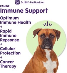 Dr. Bill's Pet Nutrition Canine Immune Support Dog Supplement Powder, 180-gm pouch slide 2 of 9