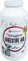 InClover Optagest Plant Based Prebiotics & Digestive Enzymes Supplement for Dogs & Cats, 300-gm bottle
