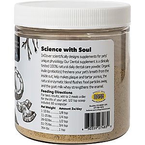 InClover Dental Powder Supplement for Dogs & Cats, 85-gm jar