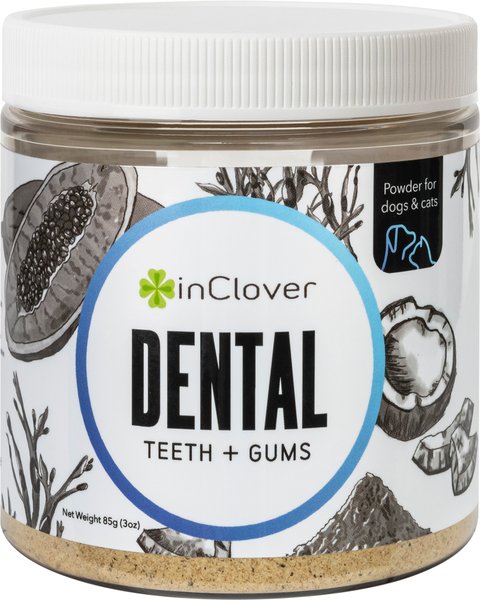 InClover Dental Powder Supplement for Dogs & Cats