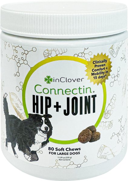 InClover Canine Connectin Hip & Joint Soft Chews Supplement for Large Breed Dogs