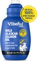Vibeful Wild Alaskan Salmon Oil Liquid Skin & Coat Supplement for Dogs & Cats, 8-oz