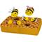 Show in main carousel: Patchwork Pet Squeaky Bees in a Honeycomb Dog Toy, 14-in slide 1 of 2