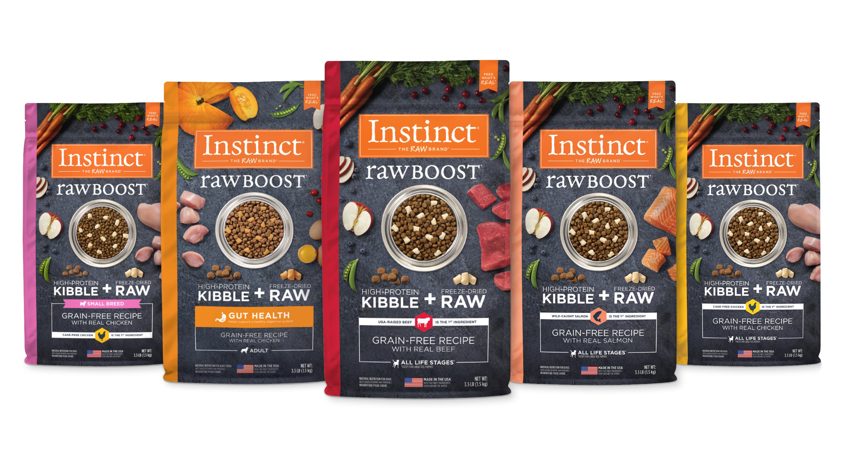 Instinct by Nature's Variety Raw Boost Grain-Free Beef Recipe Freeze-Dried Dog Treats