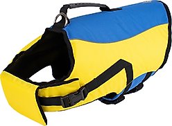 Body Glove Ripstop Dog Life Jacket, Blue/Yellow, X-Large