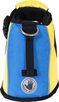 Show full view: Body Glove Ripstop Dog Life Jacket, Blue/Yellow, X-Small slide 2 of 7