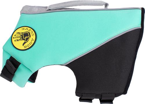 Show full view: Body Glove Neoprene Dog Life Jacket, Teal, Small slide 2 of 10