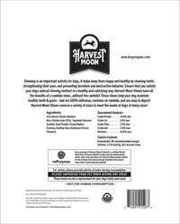Harvest Moon Hide Free 5-inch Peanut Butter Puffed Strips Dog Hard Chew Treats, 30 count slide 2 of 2