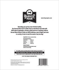 Harvest Moon Farm To Table Chicken & Sweet Potato Slices Dog Hard Chew Treats, 7-oz bag slide 2 of 2