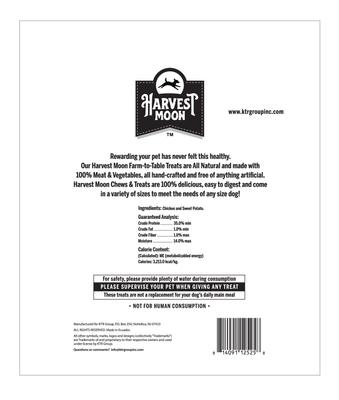 Show full view: Harvest Moon Farm To Table Chicken & Sweet Potato Slices Dog Hard Chew Treats, 7-oz bag slide 3 of 3