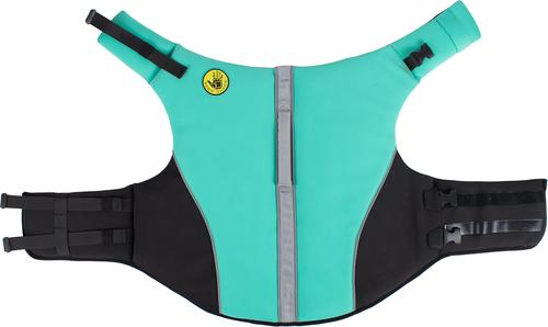Show full view: Body Glove Neoprene Dog Life Jacket, Teal, X-Large slide 6 of 10