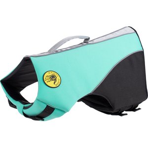 Body Glove Neoprene Dog Life Jacket, Teal, Large