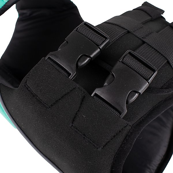 Show full view: Body Glove Neoprene Dog Life Jacket, Teal, Medium slide 8 of 10