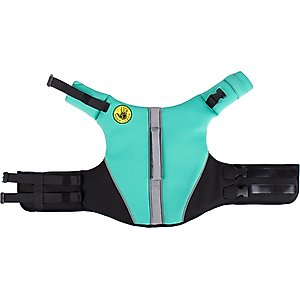 Body Glove Neoprene Dog Life Jacket, Teal, Medium