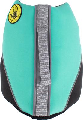 Show full view: Body Glove Neoprene Dog Life Jacket, Teal, Small slide 3 of 10