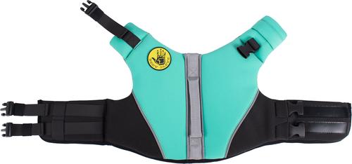 Show full view: Body Glove Neoprene Dog Life Jacket, Teal, X-Small slide 5 of 10