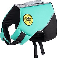 Body Glove Neoprene Dog Life Jacket, Teal, X-Small