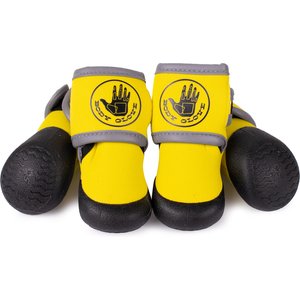 Body Glove Paw Protector Booties Dog Boots, Yellow, Small