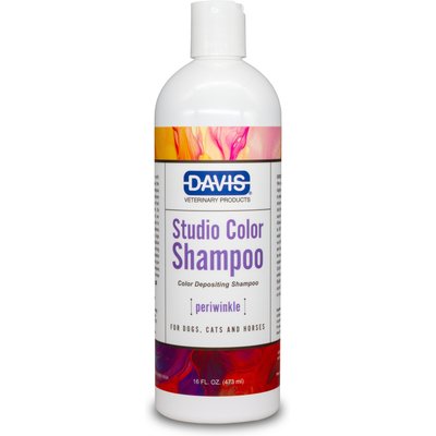 Davis Davis Studio Color Depositing Dog & Cat Shampoo, Periwinkle, 16-fl oz bottle
