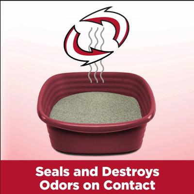 Show full view: Arm & Hammer Litter Clump & Seal Multi-Cat Scented Clumping Clay Cat Litter, 14-lb box slide 4 of 13