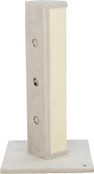 TRIXIE Soria 31.5-in Plush Tower Cat Scratching Post, Grey