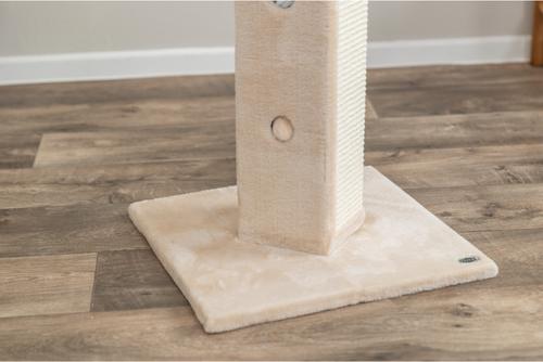 Show full view: TRIXIE Soria 31.5-in Plush Tower Cat Scratching Post, Beige/Natural slide 8 of 9