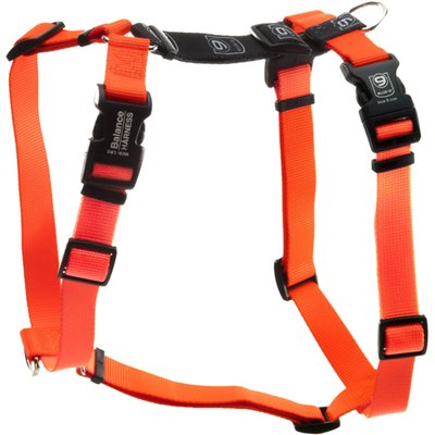 Blue-9 Blue-9 Pet Products Buckle-Neck Balance Dog Harness, Orange, Medium-Large: 24 to 35.5-in chest